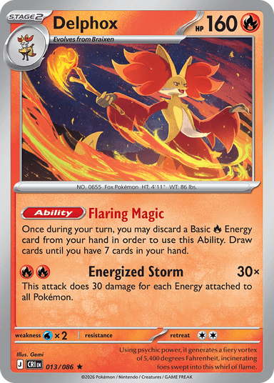 Delphox, Chaos Rising 13