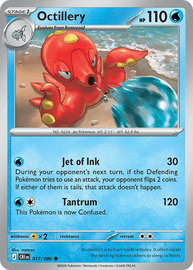 Octillery, Chaos Rising 17