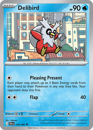 Delibird, Chaos Rising 18