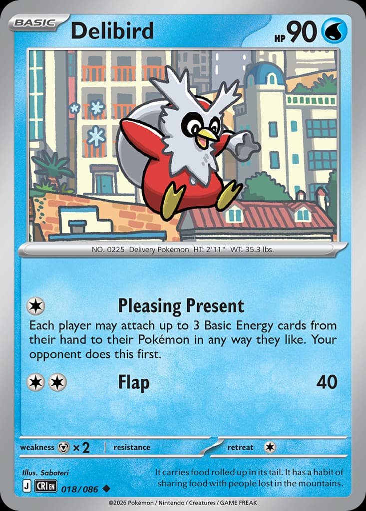 Delibird, Chaos Rising 18