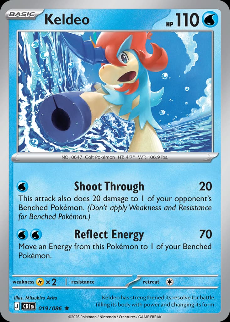 Keldeo, Chaos Rising 19