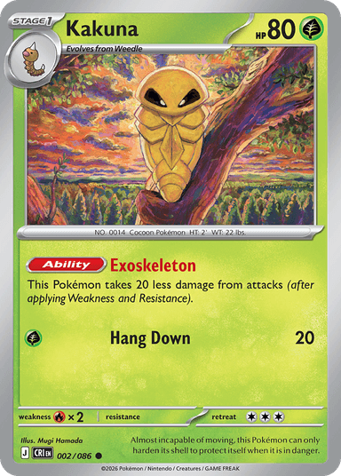 Kakuna, Chaos Rising 2