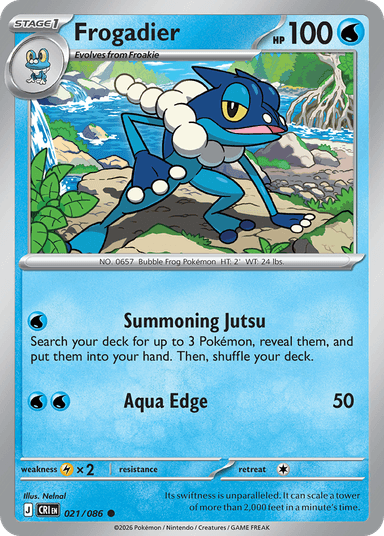 Frogadier, Chaos Rising 21
