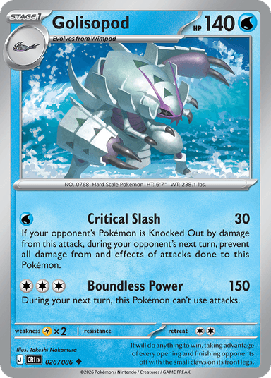 Golisopod, Chaos Rising 26