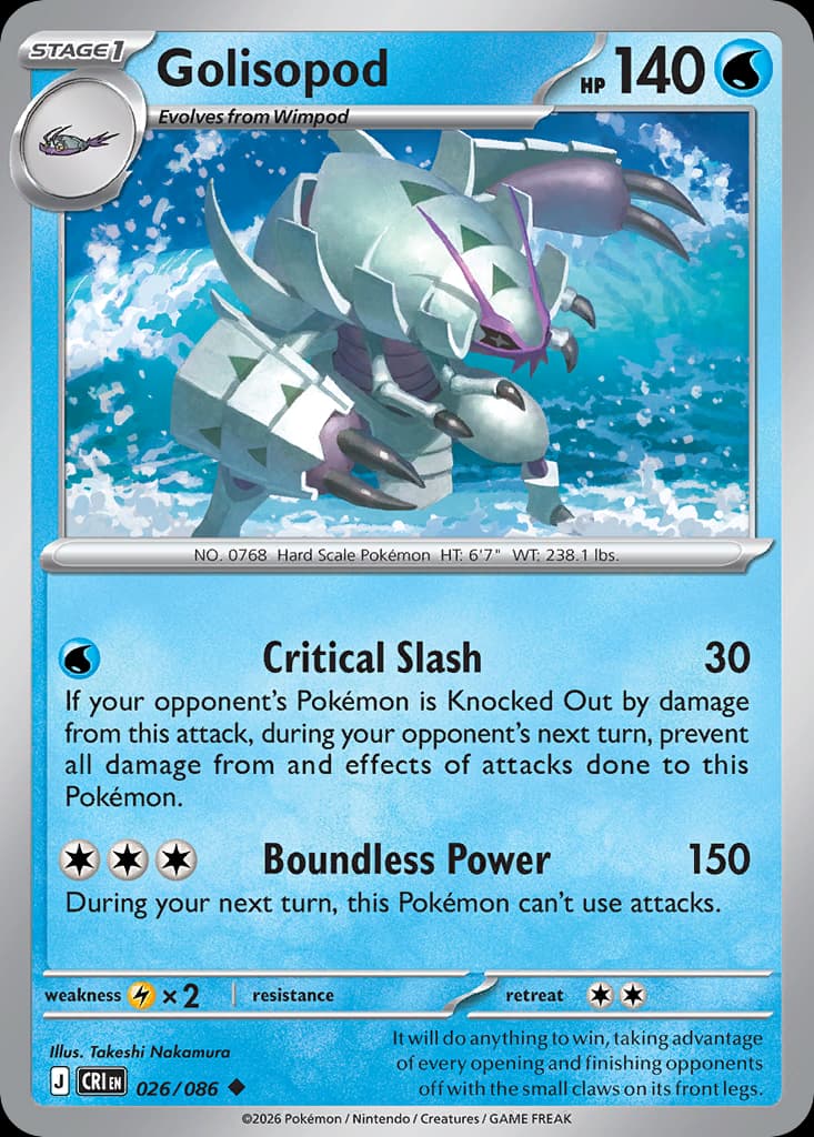 Golisopod, Chaos Rising 26