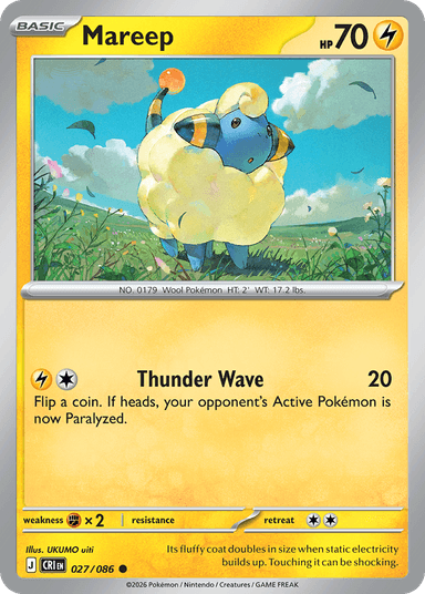 Mareep, Chaos Rising 27