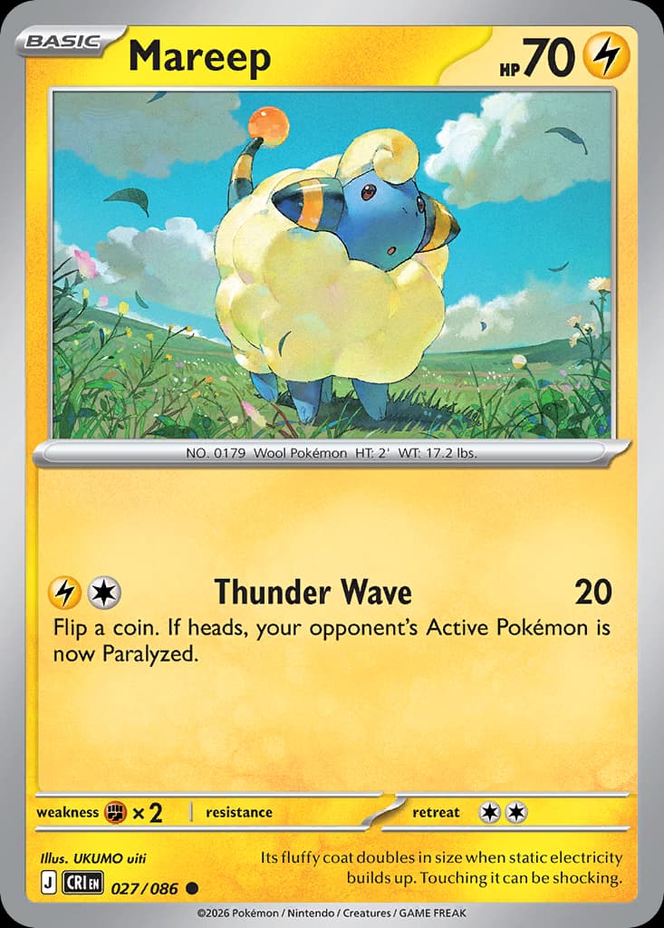 Mareep, Chaos Rising 27