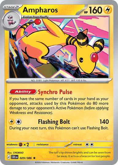 Ampharos, Chaos Rising 29
