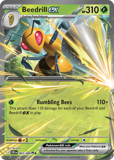 Beedrill ex, Chaos Rising 3