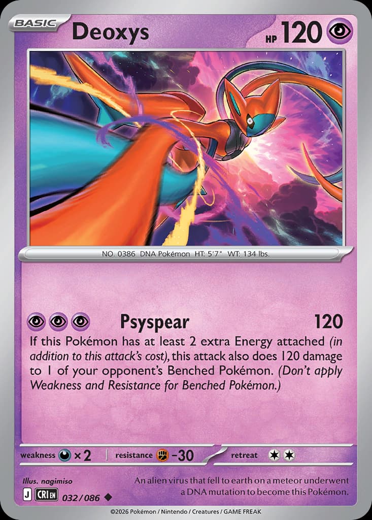 Deoxys, Chaos Rising 32
