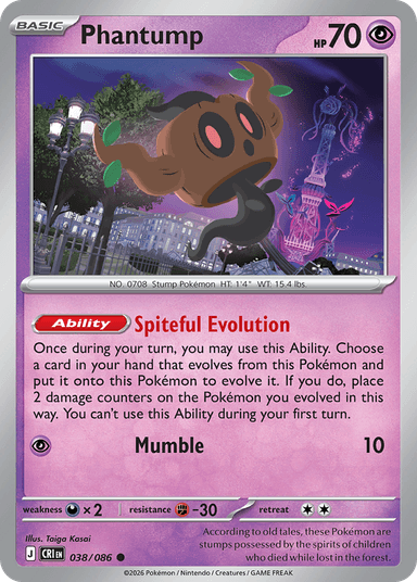 Phantump, Chaos Rising 38