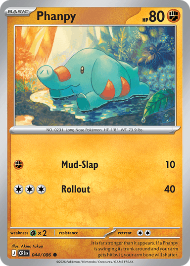 Phanpy, Chaos Rising 44