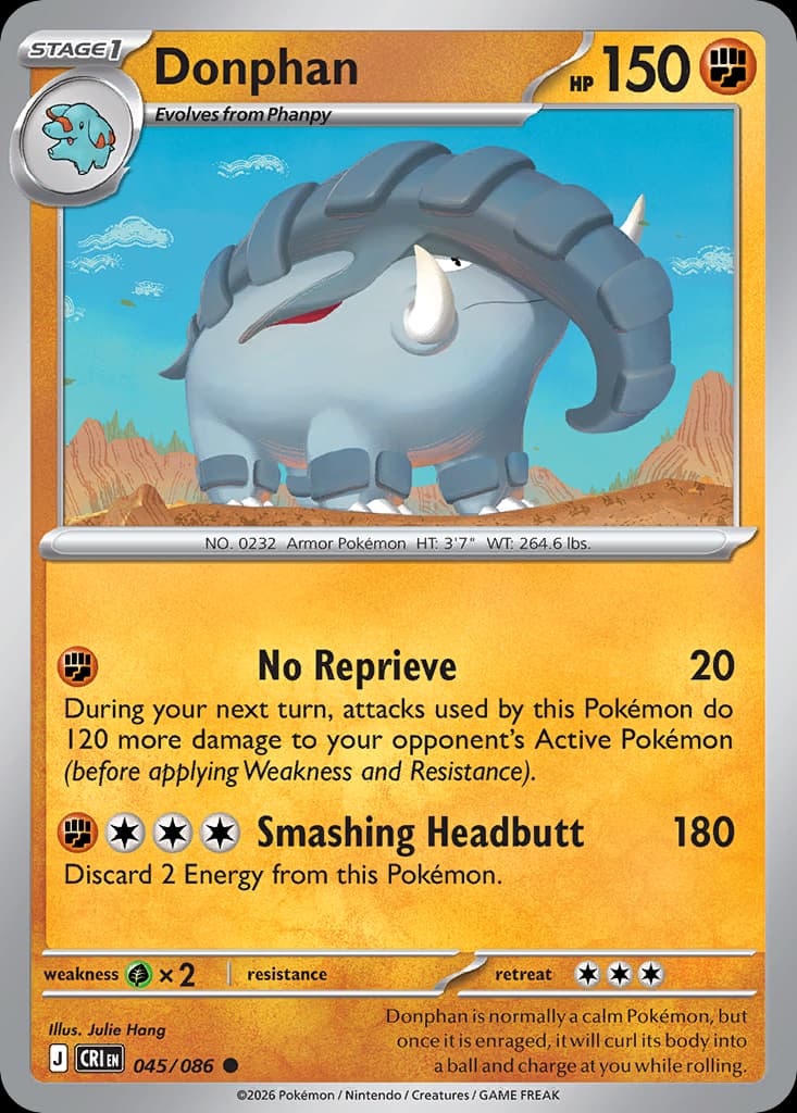 Donphan, Chaos Rising 45