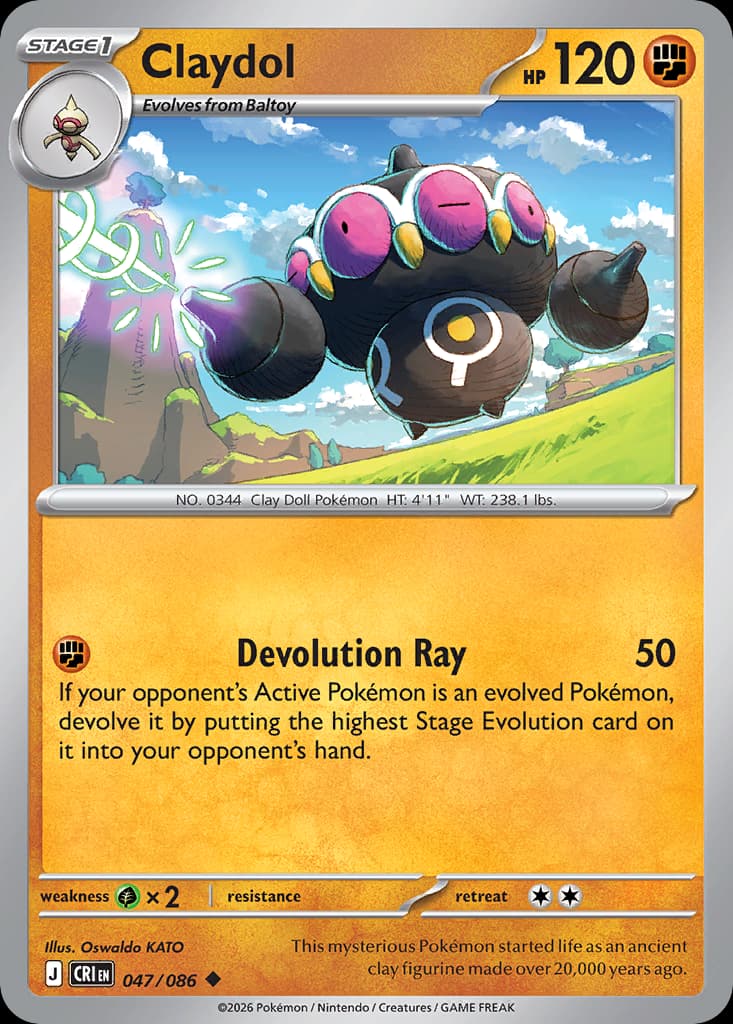 Claydol, Chaos Rising 47
