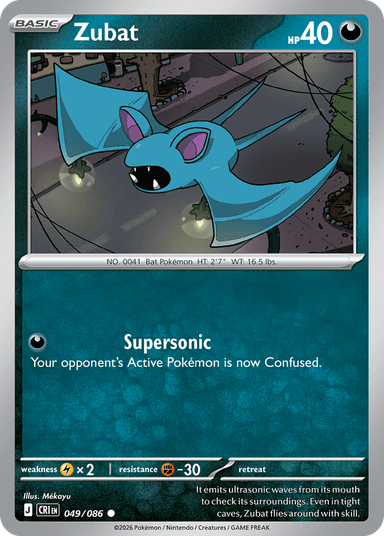 Zubat, Chaos Rising 49