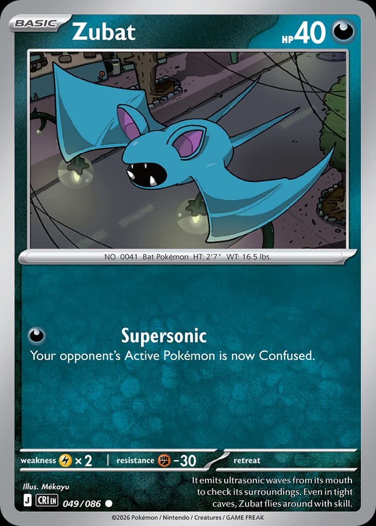 Zubat, Chaos Rising 49