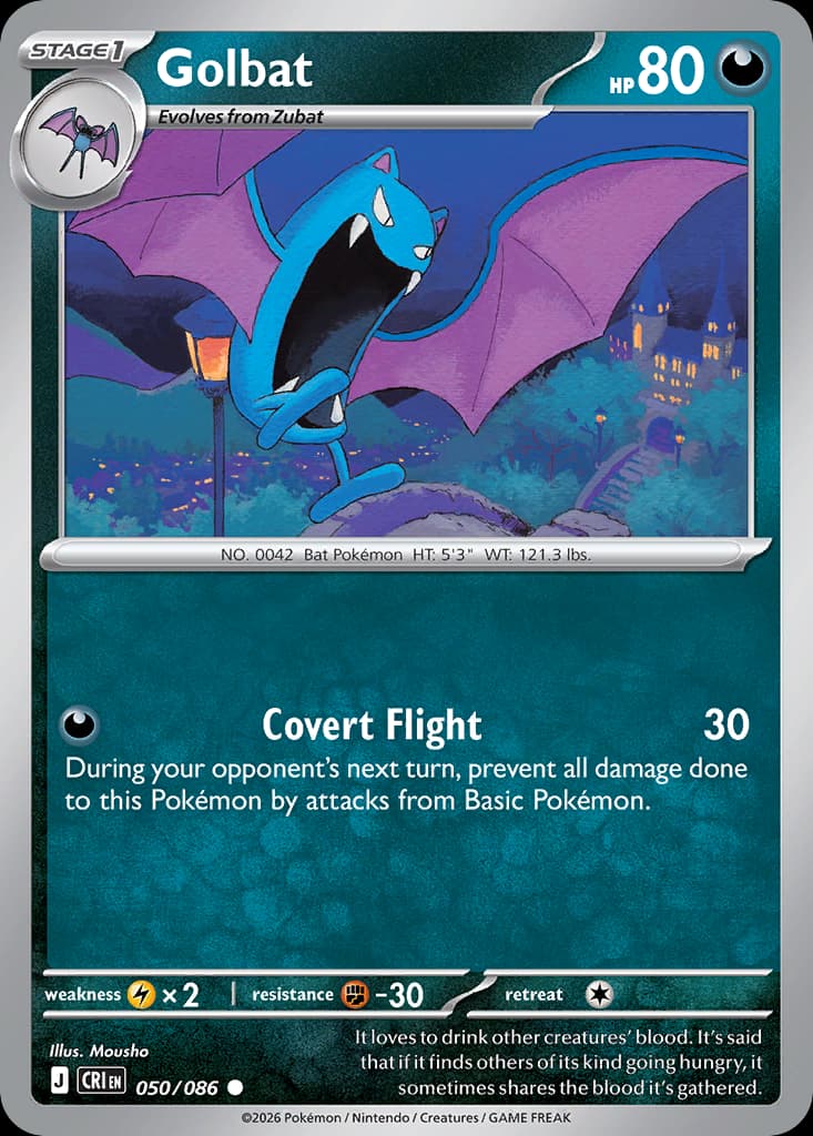 Golbat, Chaos Rising 50