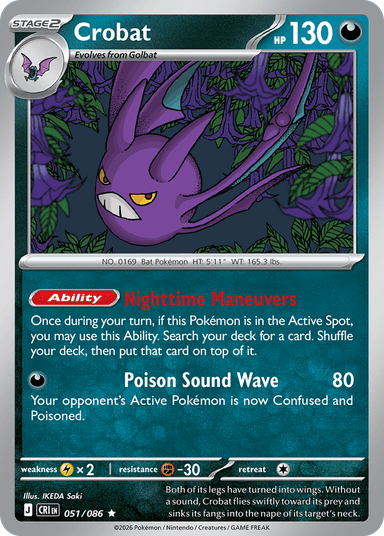 Crobat, Chaos Rising 51