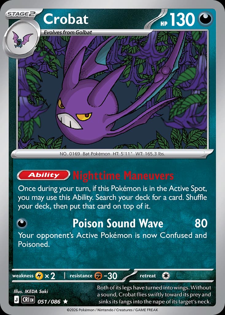 Crobat, Chaos Rising 51