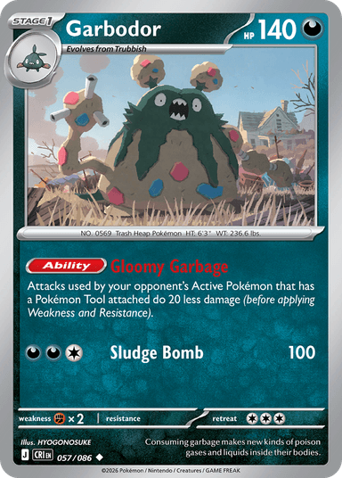 Garbodor, Chaos Rising 57