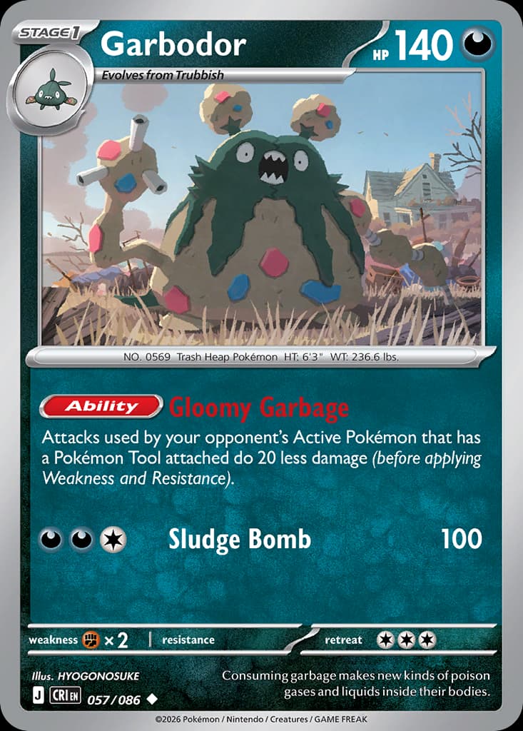 Garbodor, Chaos Rising 57