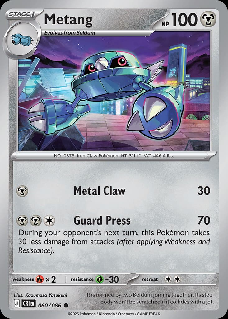 Metang, Chaos Rising 60