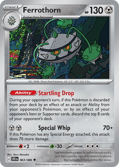 Ferrothorn, Chaos Rising 63