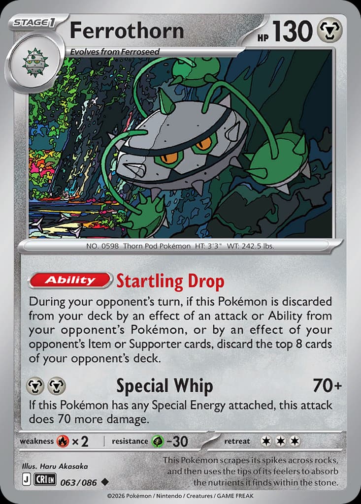 Ferrothorn, Chaos Rising 63
