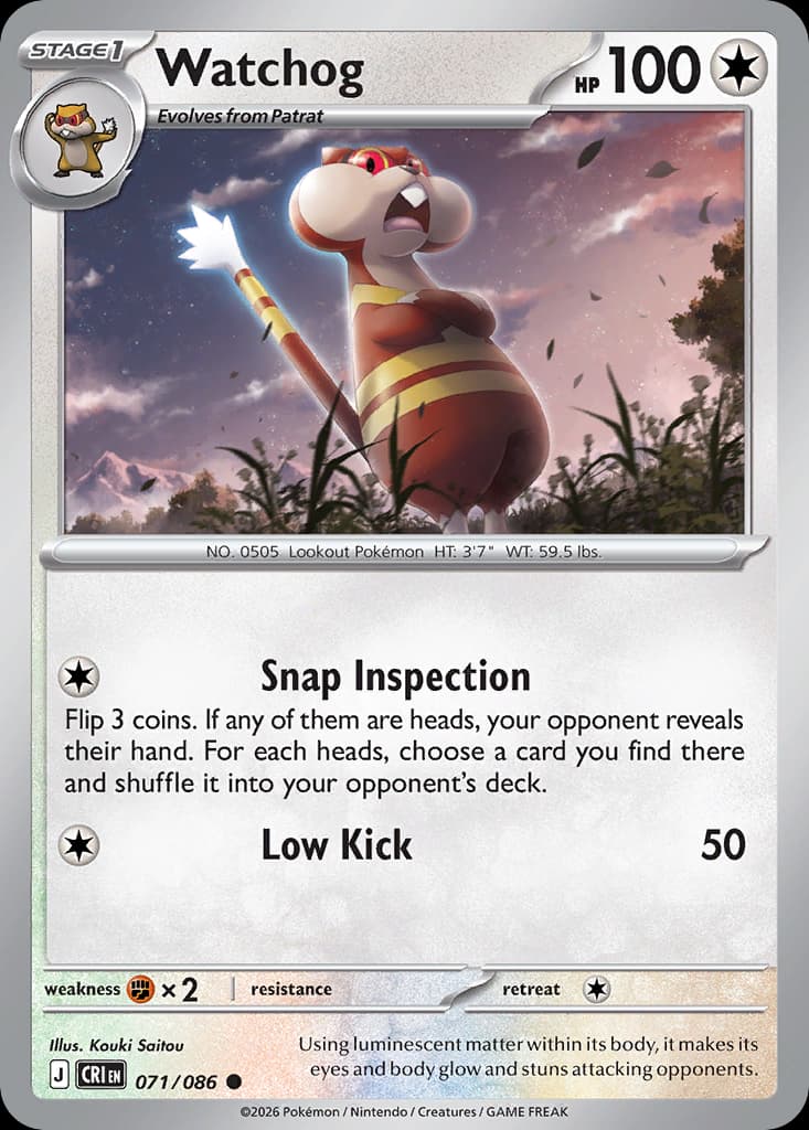 Watchog, Chaos Rising 71