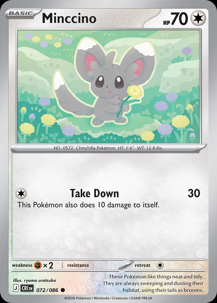 Minccino, Chaos Rising 72
