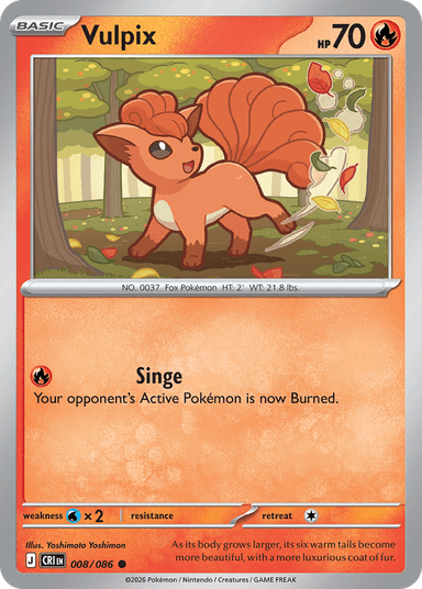 Vulpix, Chaos Rising 8