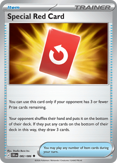 Special Red Card, Chaos Rising 82