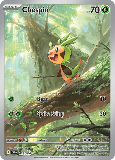 Chespin, Chaos Rising 87