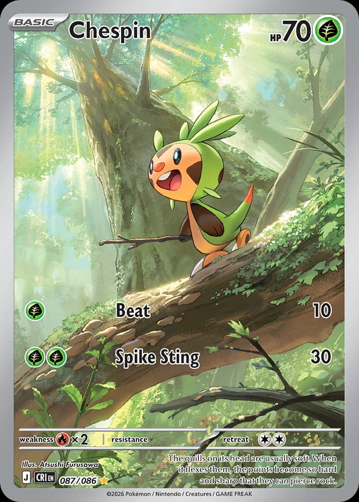 Chespin, Chaos Rising 87