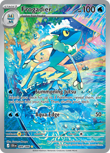 Frogadier, Chaos Rising 89