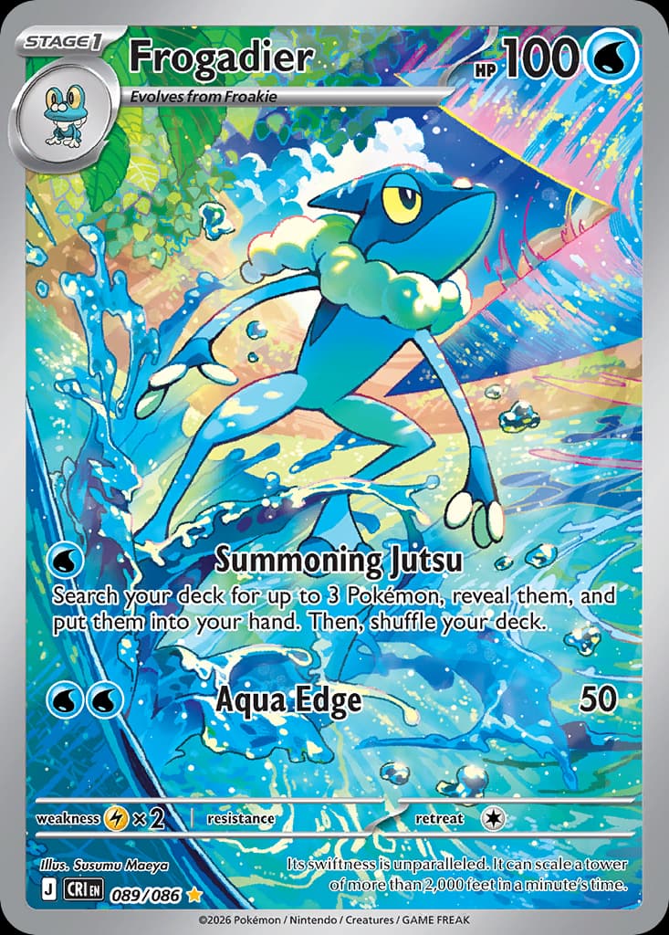 Frogadier, Chaos Rising 89