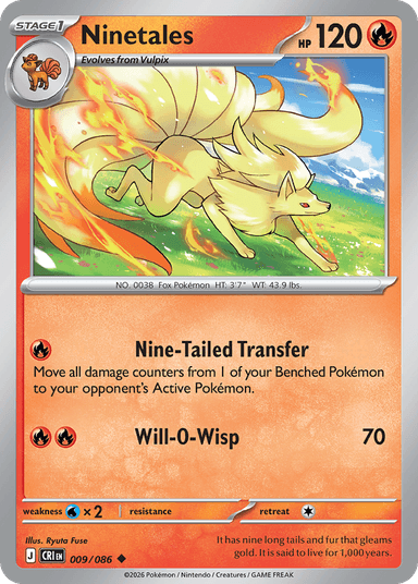 Ninetales, Chaos Rising 9