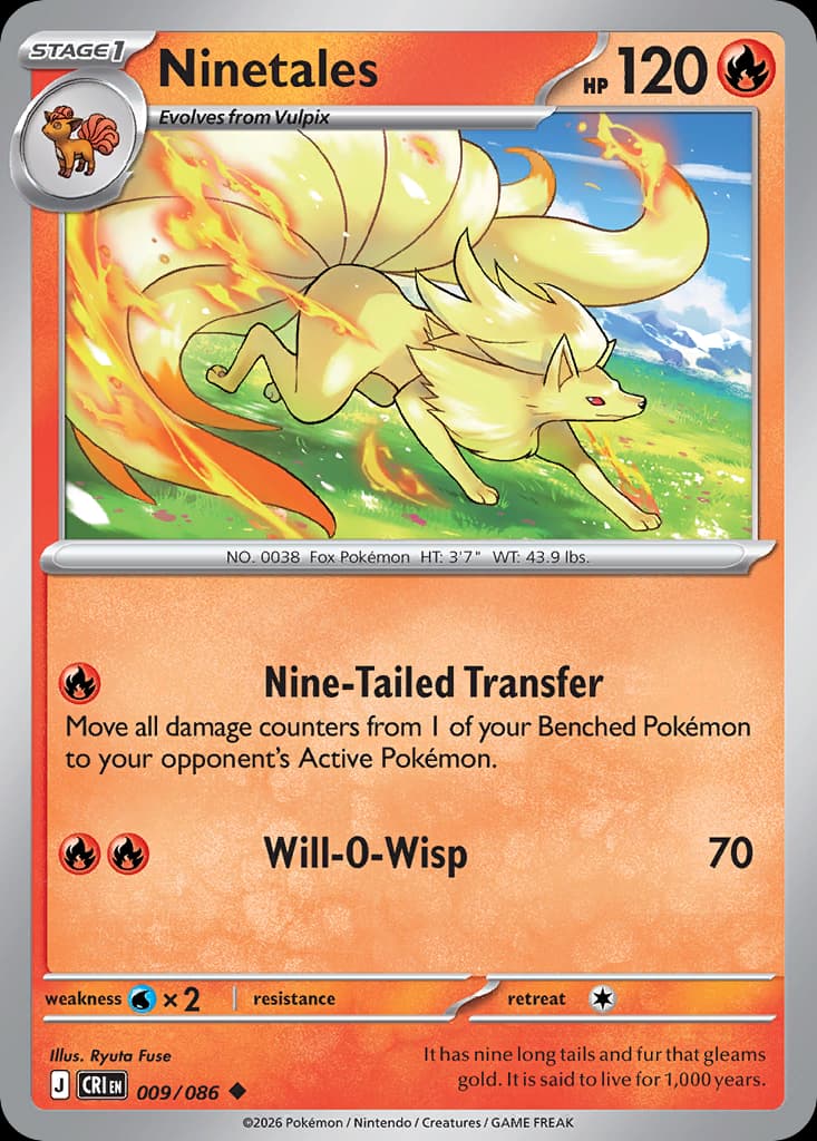 Ninetales, Chaos Rising 9