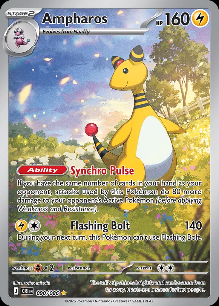 Ampharos, Chaos Rising 90