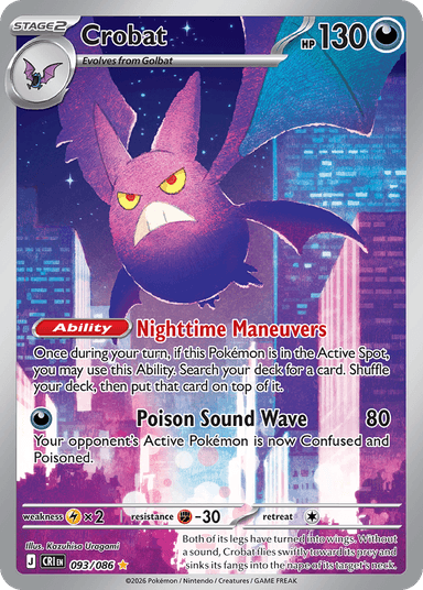 Crobat, Chaos Rising 93