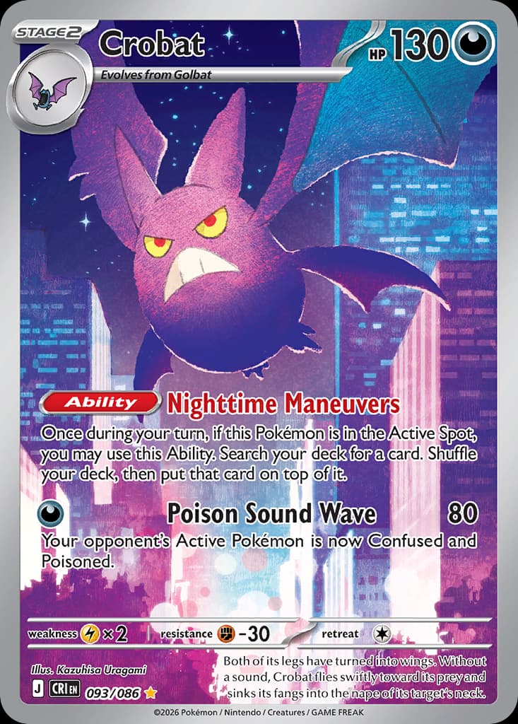 Crobat, Chaos Rising 93
