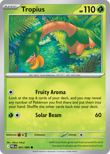 Tropius, Pitch Black 1