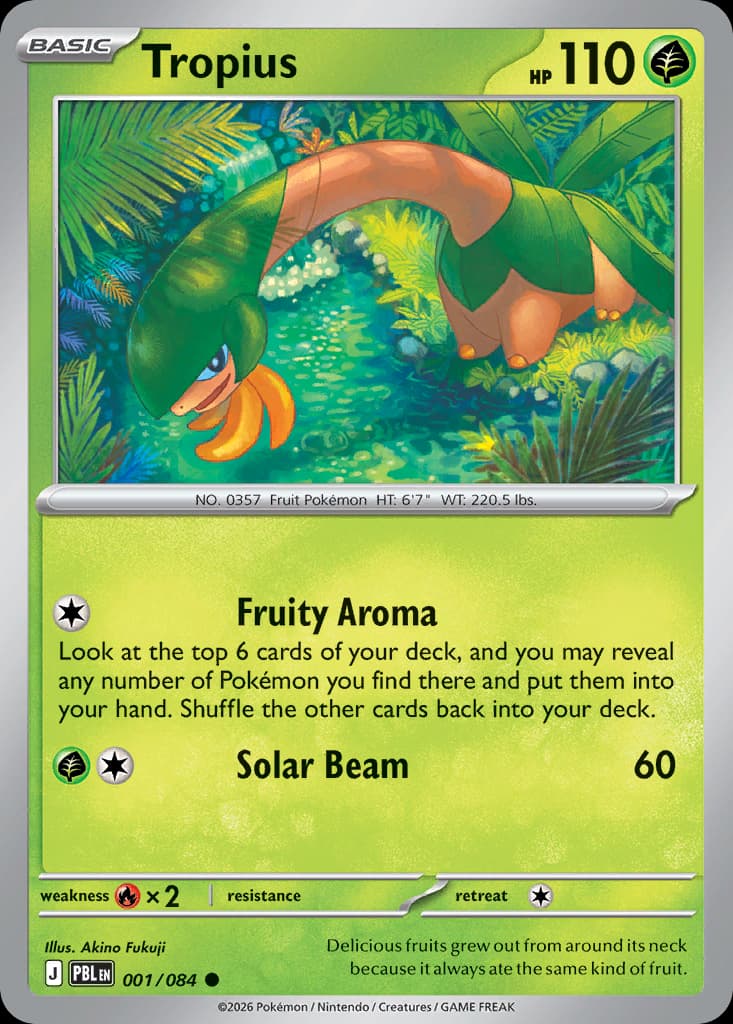 Tropius, Pitch Black 1