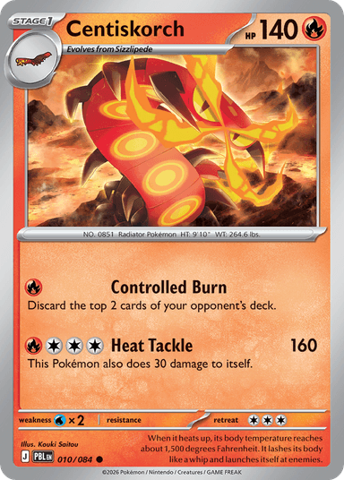 Centiskorch, Pitch Black 10