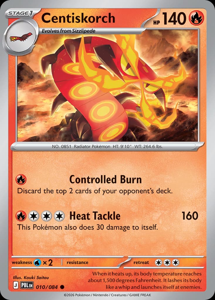 Centiskorch, Pitch Black 10