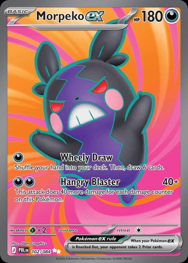 Morpeko ex, Pitch Black 102