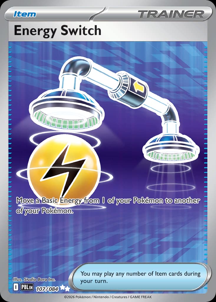 Energy Switch, Pitch Black 107