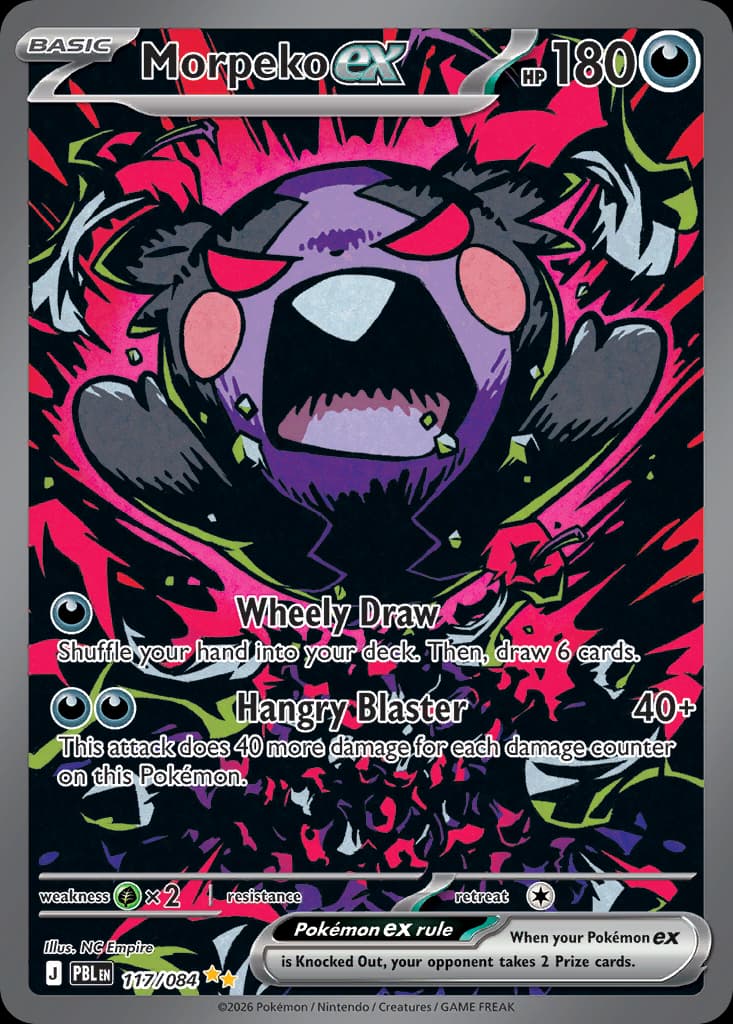 Morpeko ex, Pitch Black 117