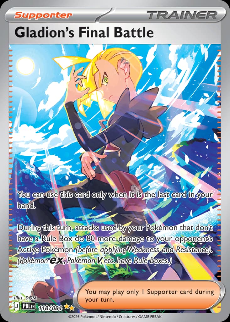 Gladion's Final Battle, Pitch Black 118