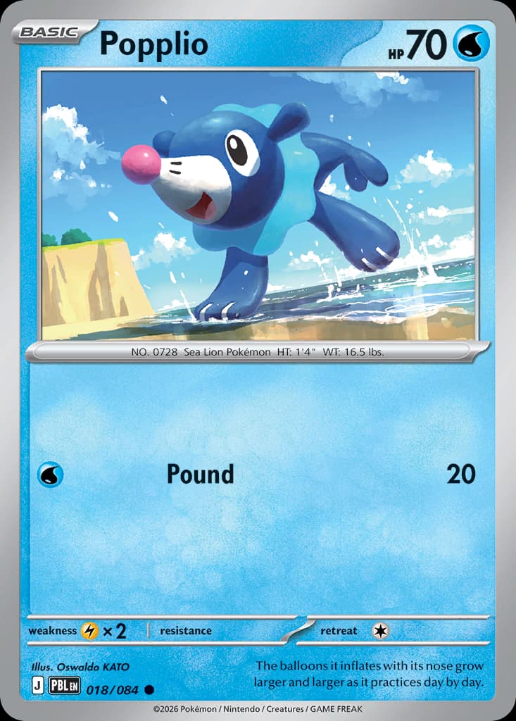 Popplio, Pitch Black 18